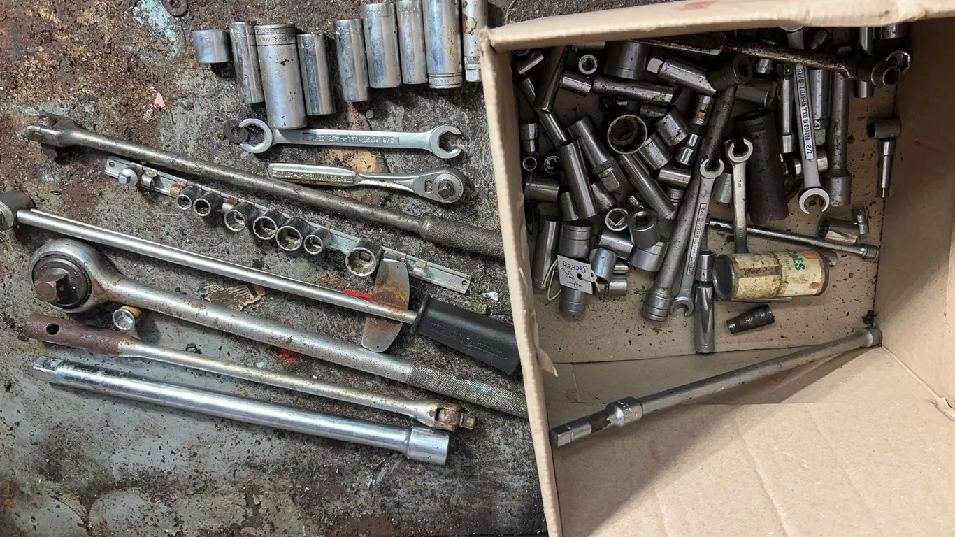 Lots of Sockets, Drivers, Wrenches & More Including S-K, Craftsmen, Thorsen & More