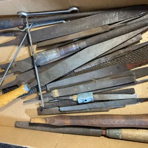 Assortment Of Vintage Metal Files