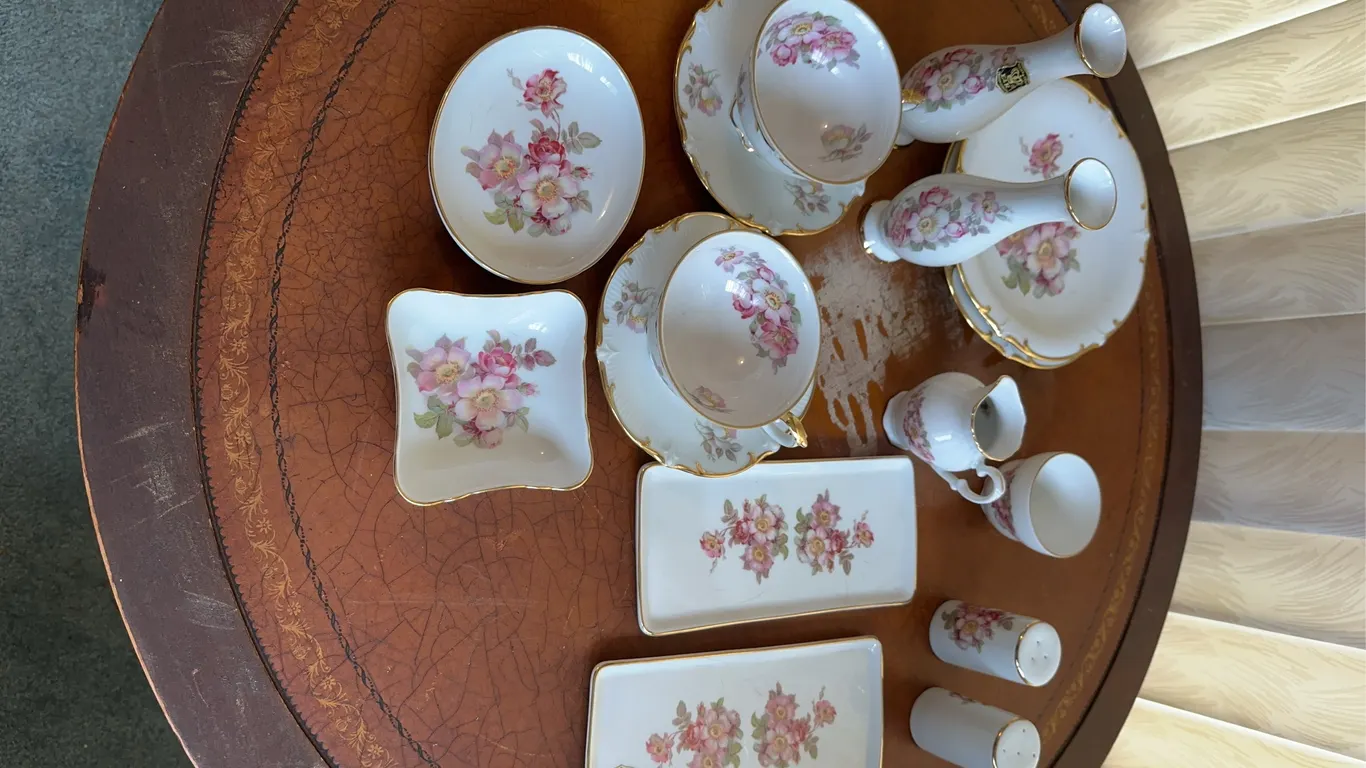 Bavaria Schumann in wild rose pattern