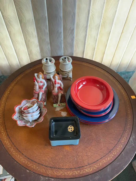 Salt & pepper shakers, plates, bowls & more