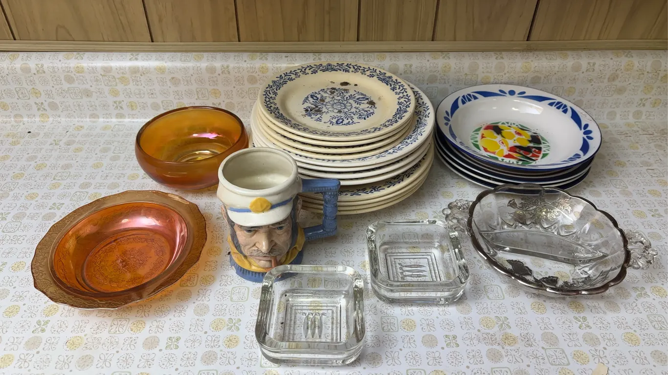 Oxford dishes, shot glasses & more