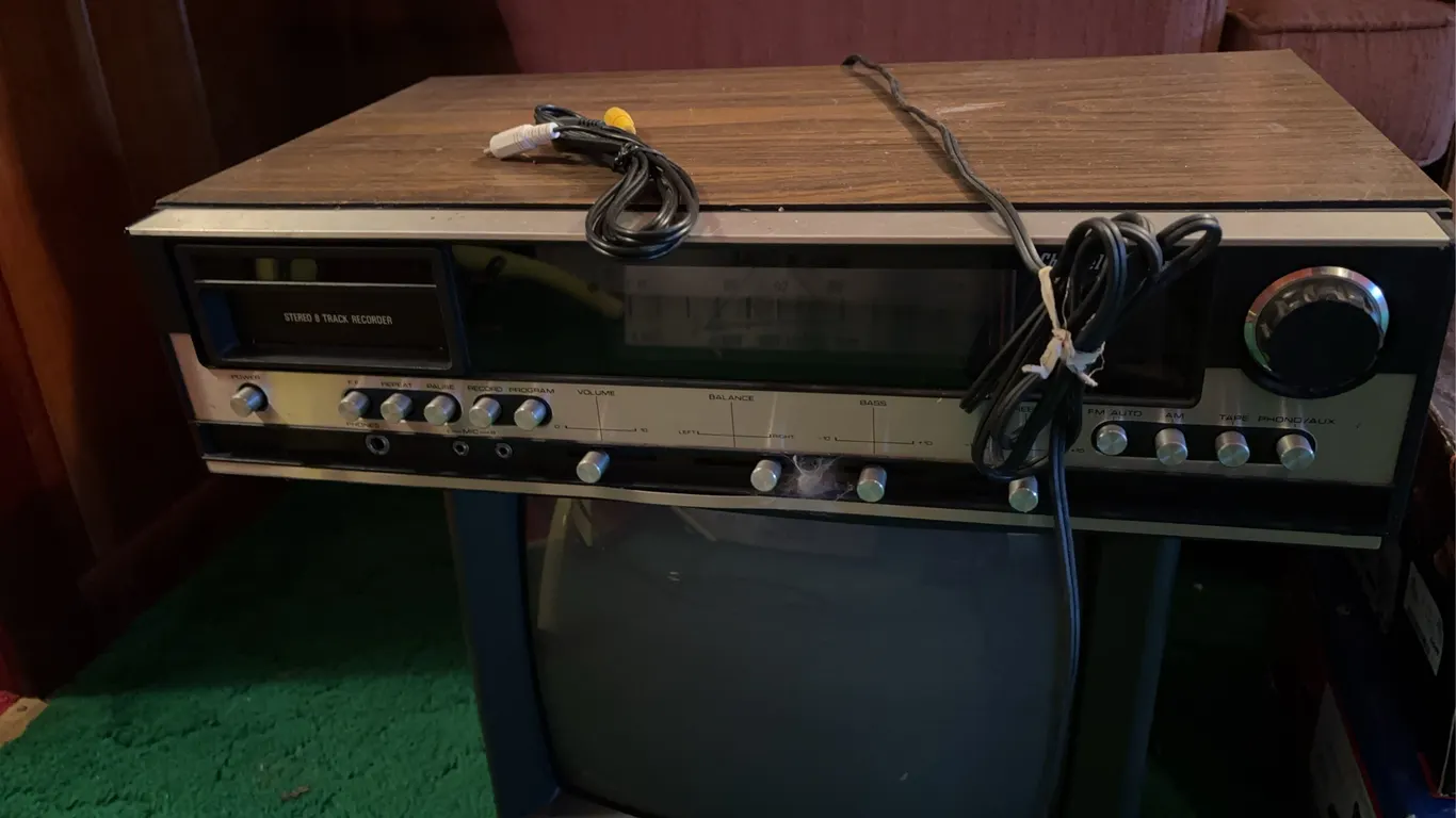 8 track player, tv & more
