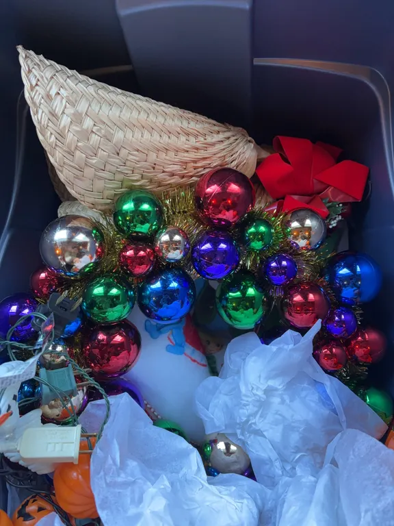 Halloween & Christmas decorations