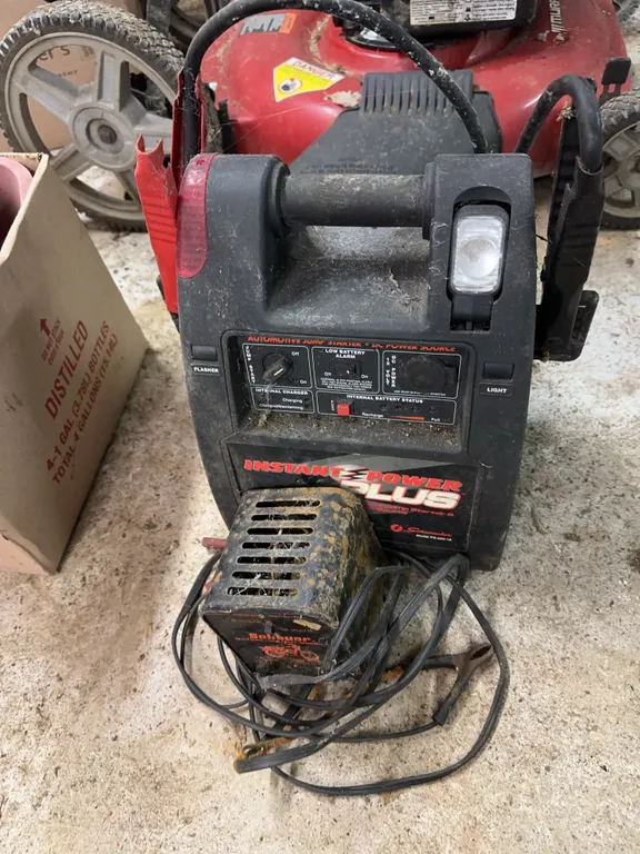 Schumacher jump starter & small battery charger