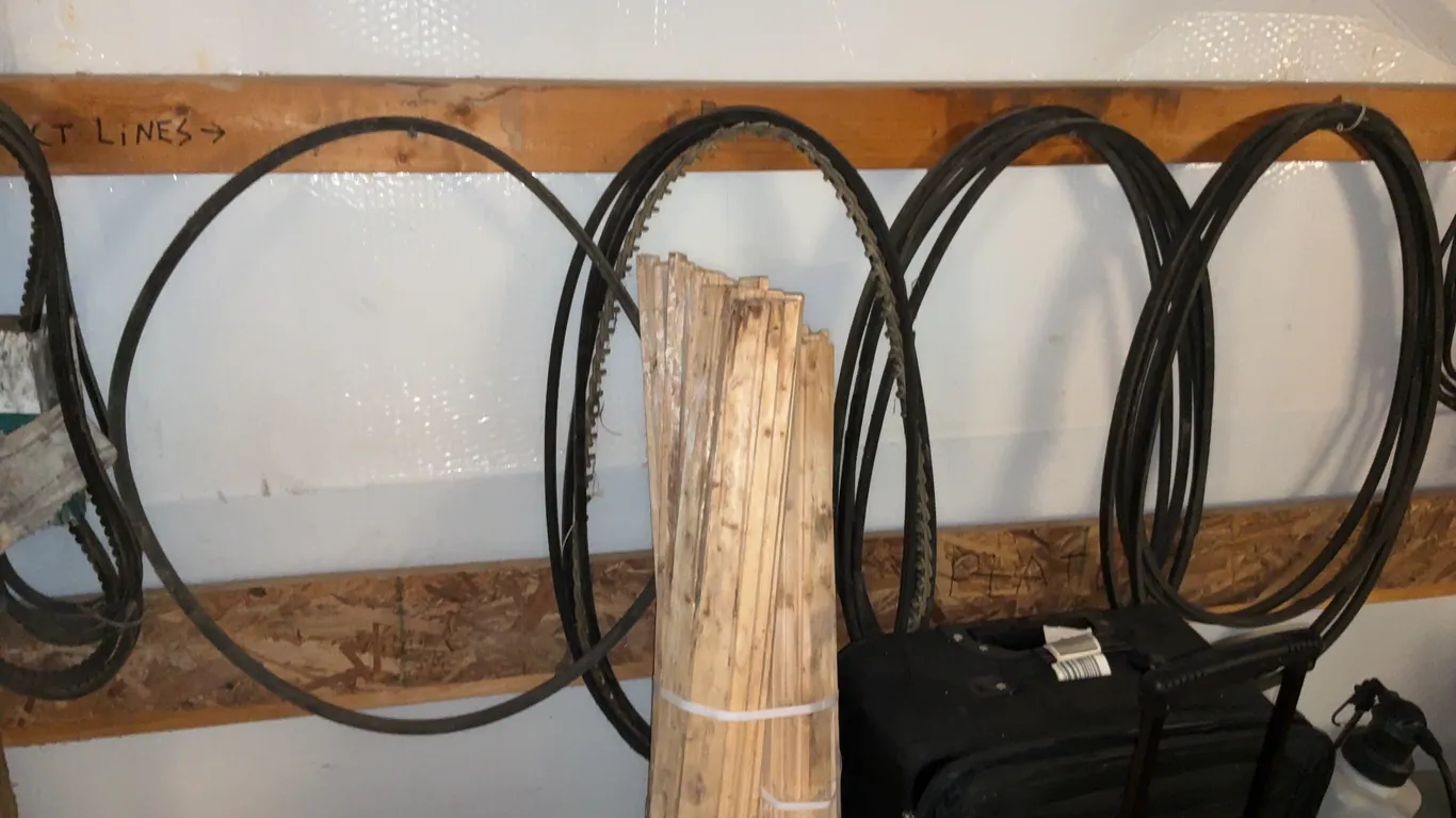 Assorted belts and hoses