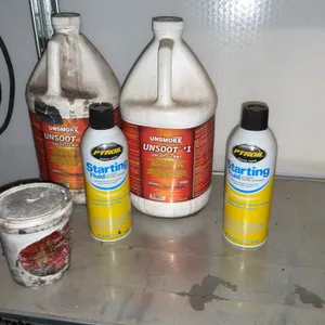 Starting fluid, Unsoot