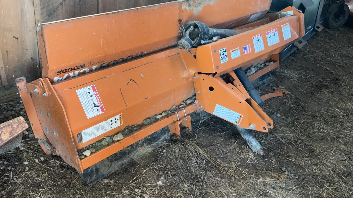 Woods TCR74 tiller