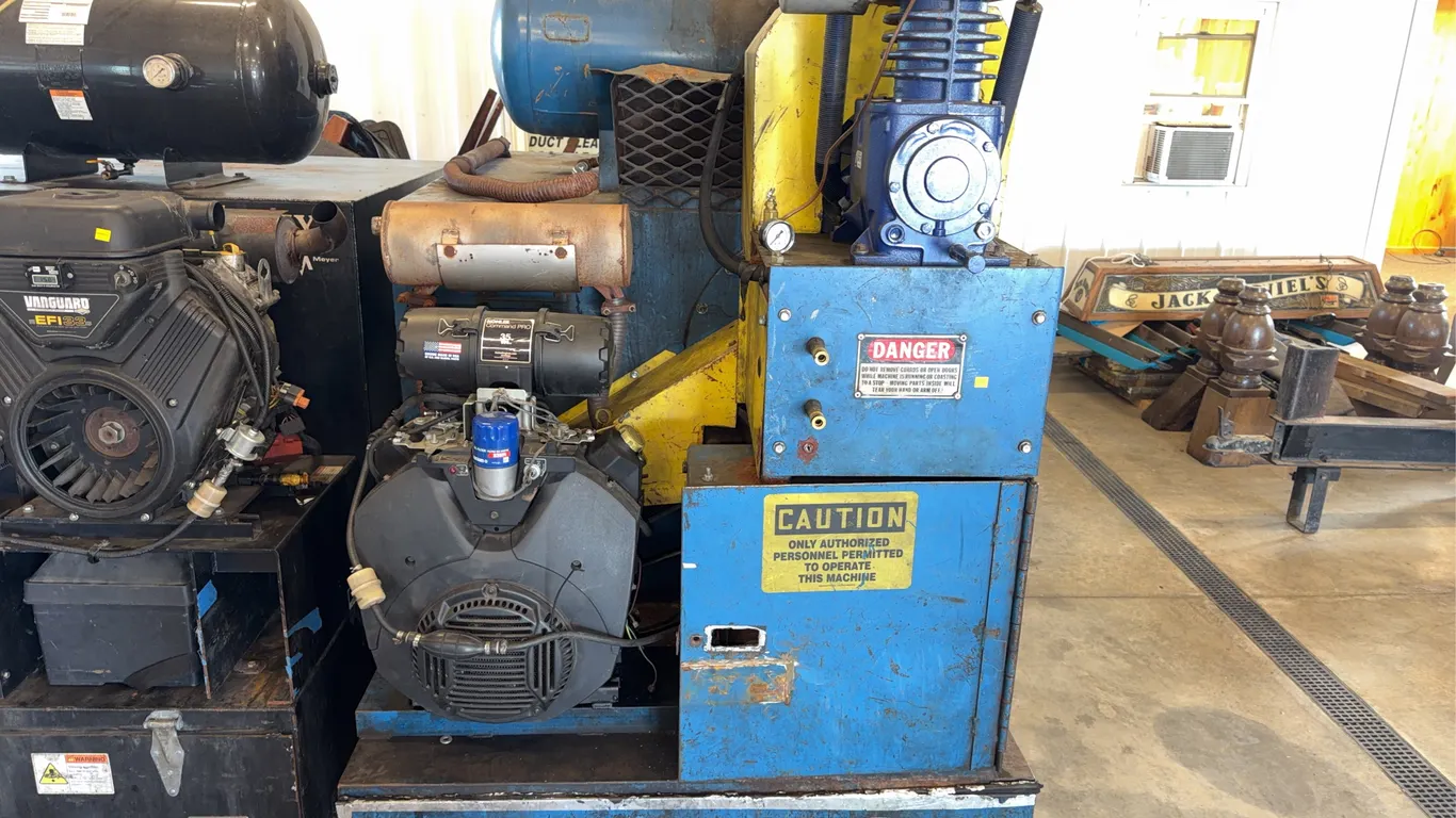 Duct cleaning unit, works good, Kohler 35 hp
