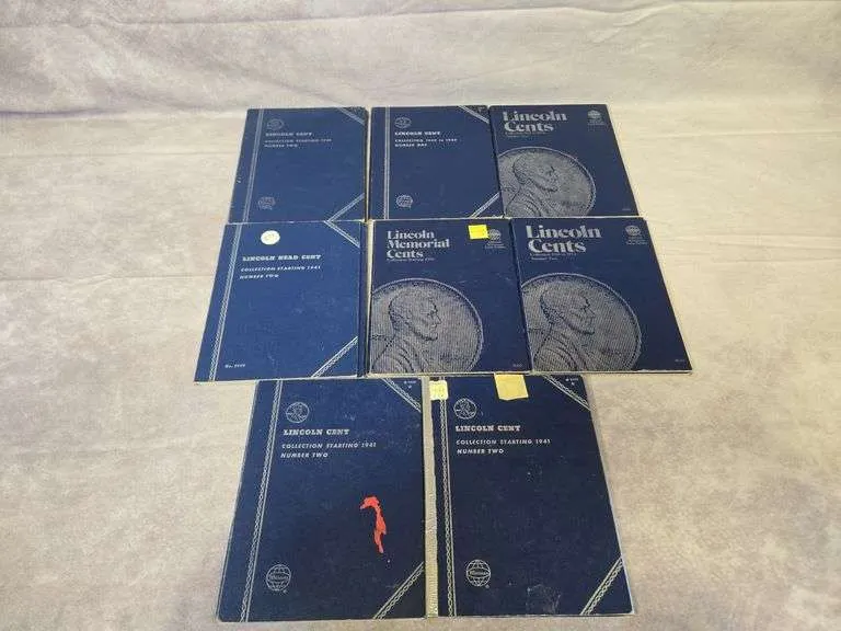 Partial Lincoln Cent books