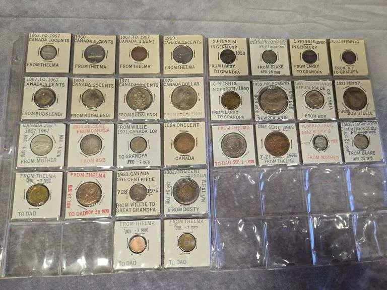 Misc foreign coins