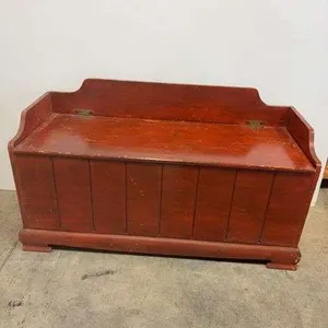 Wooden chest bench- 41"x16"x21"