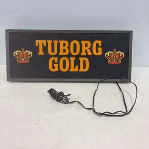 Tuborg lighted sign- 24"x10"