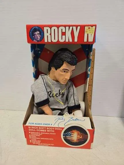 Rocky IV soft body doll