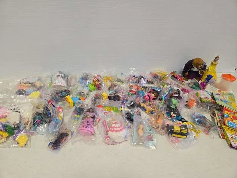 Assortment of McDonald's toys- includes 1991, 1992 & other Barbies