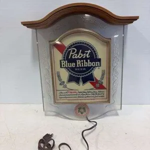 Pabst Blue Ribbon lighted sign- 20"x15"