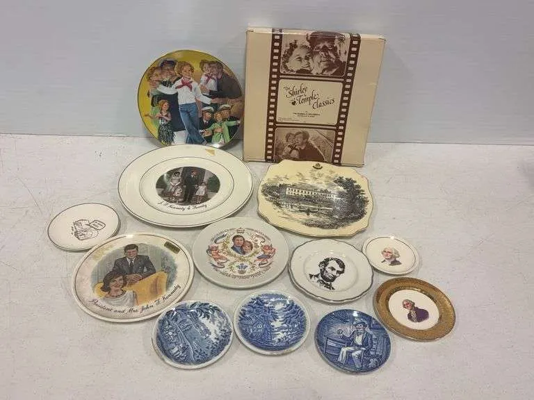 Shirley Temple, Presidential, Royal Family & other plates