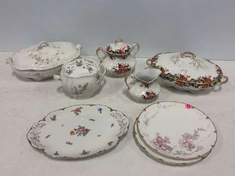 John Maddox & Sons & other decorative dishes