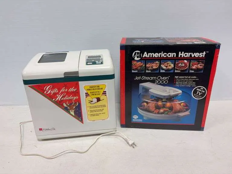 American Harvest Jet stream oven & Kitchen Pro bread maker