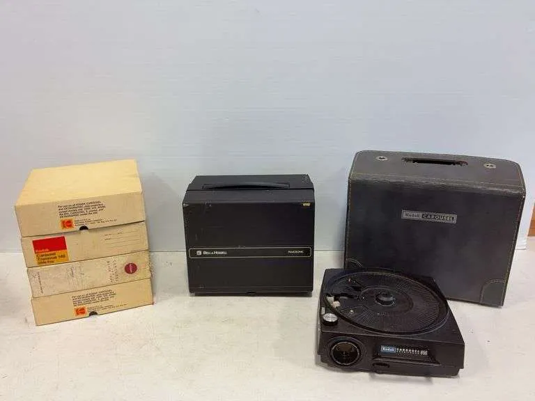 Kodak & Bell & Howell projectors