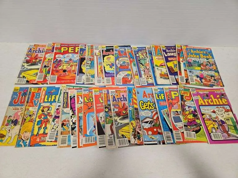 Large qty Archie Series comics