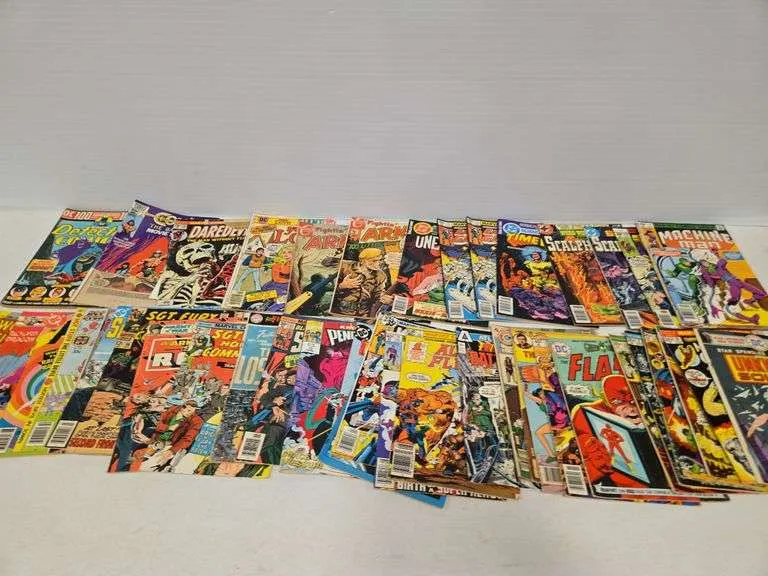 Large qty misc comics