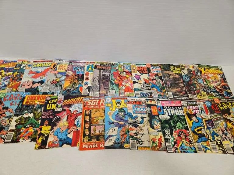 Assortment of DC & Marvel Comics