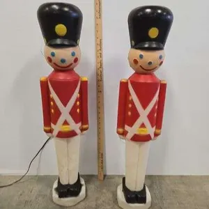 Vintage blow mold Nutcrackers- 30"