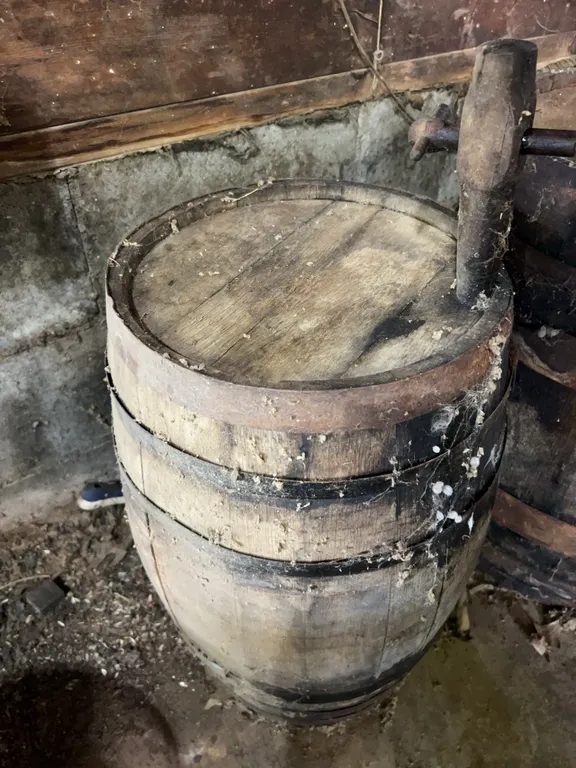 Barrel with spout