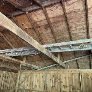 12� wooden extension ladder