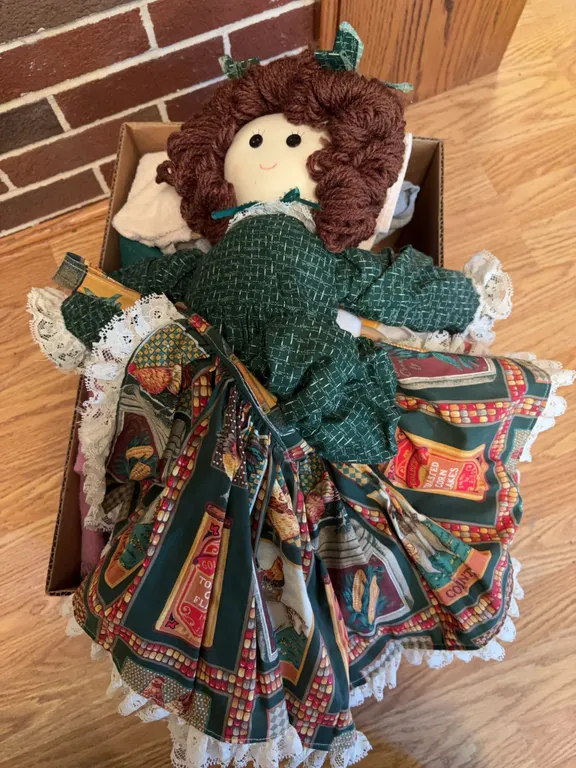 Ragdoll and towels