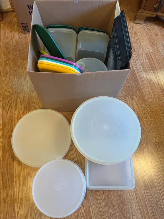 Tupperware containers