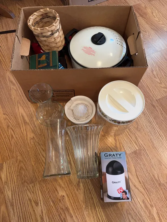 Juicer, storage container & more
