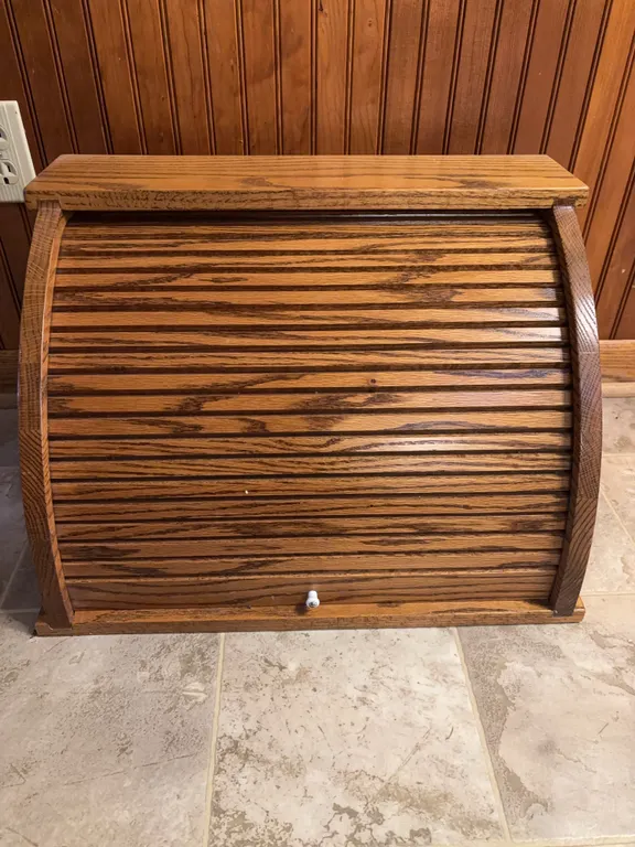 Homemade bread box
