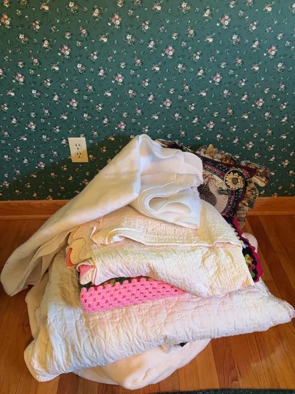 Afghan, quilts & more