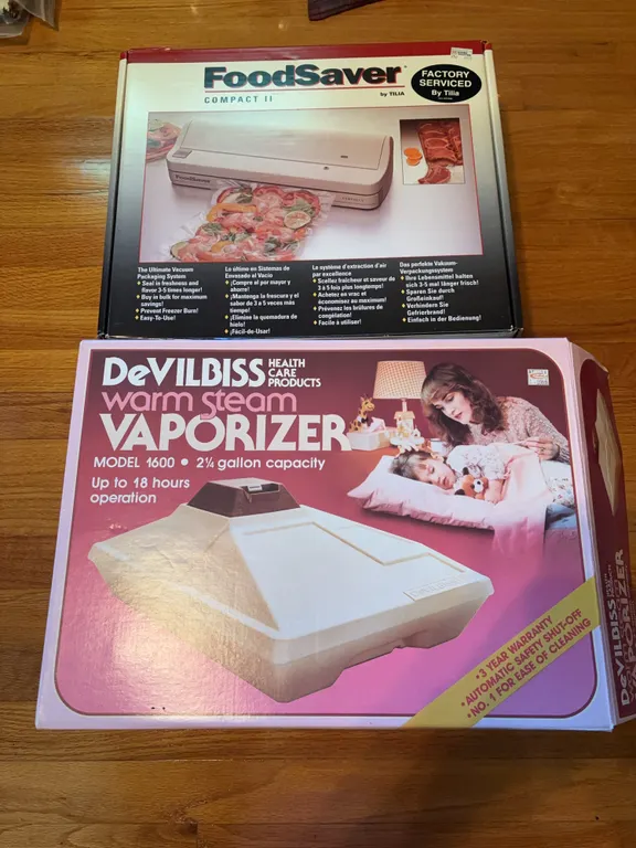Food saver & warm steam vaporizer