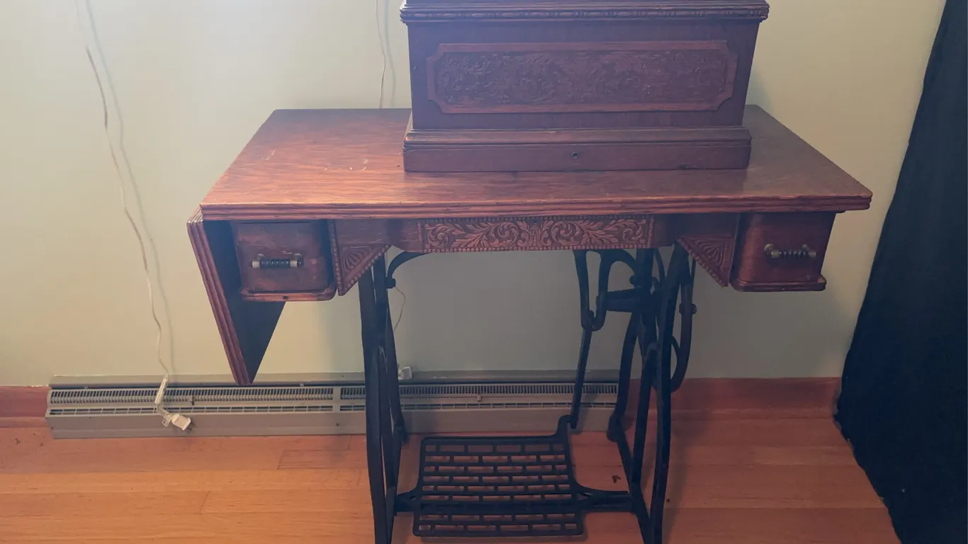 Vintage sewing machine