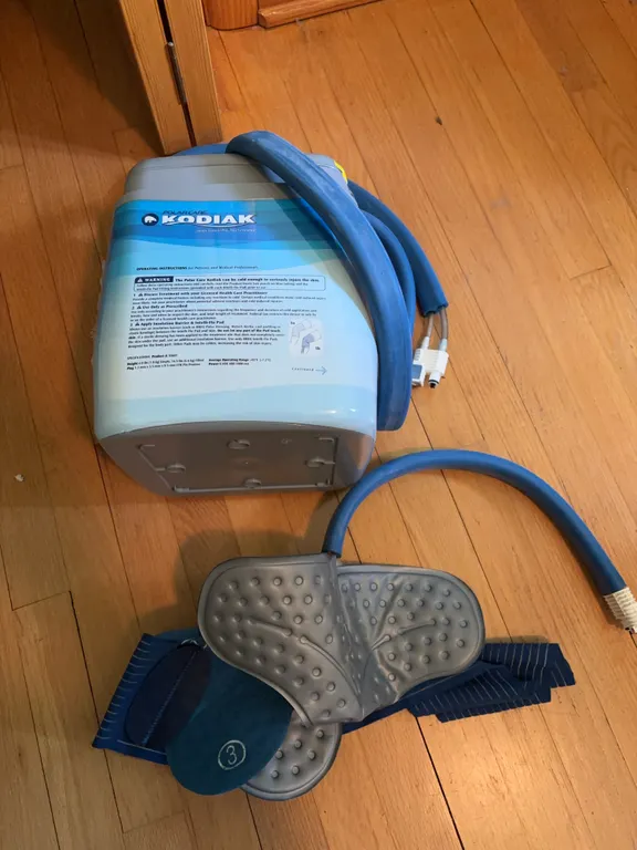 Ice man machine & suitcase