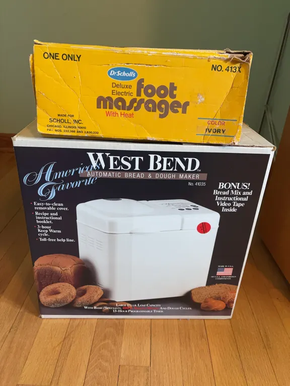 Foot massager & bread/dough maker