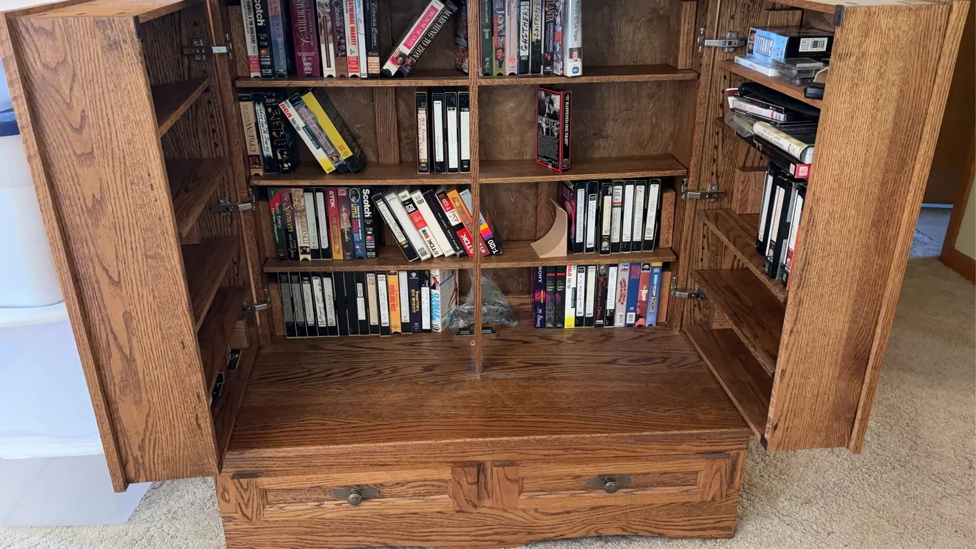 Storage cabinet and contents ( 23.5�W x 46�L x 49�H )