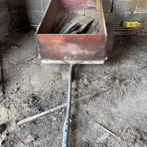 Homemade garden trailer