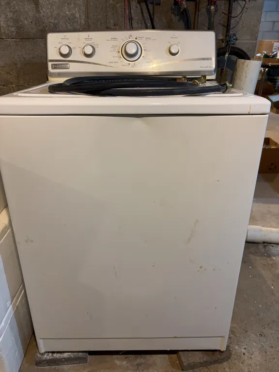 Maytag washer Located in Basement