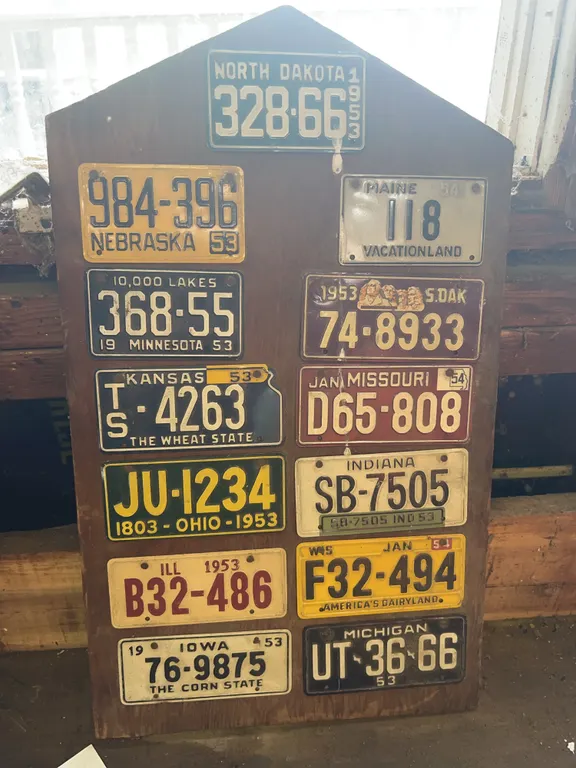 License plates