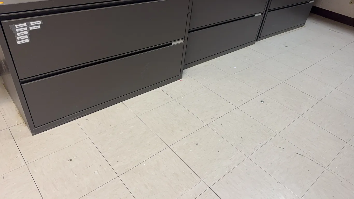 (3) 2-Drawer Metal Filing Cabinets