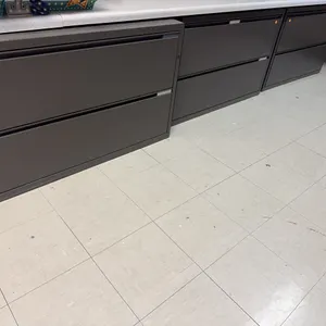 (3) 2-Drawer Metal Filing Cabinets