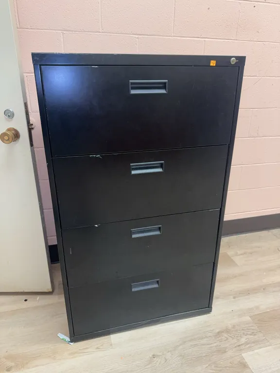 Metal 4-Drawer Filing Cabinet