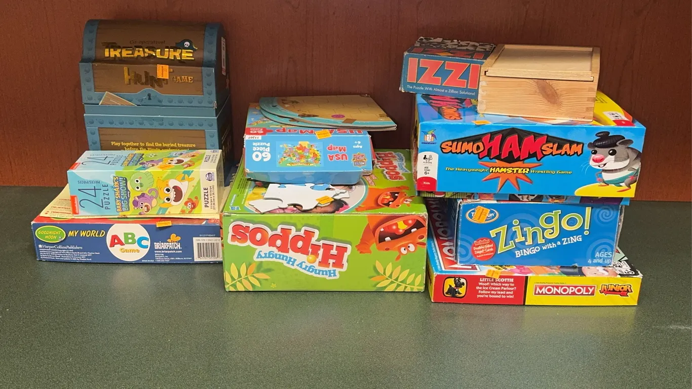 Assortment of Board Games