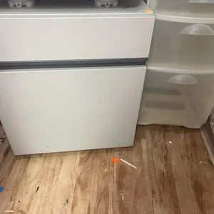 Metal Filing Cabinet, Plastic Organizer, Metal Desk Organizer