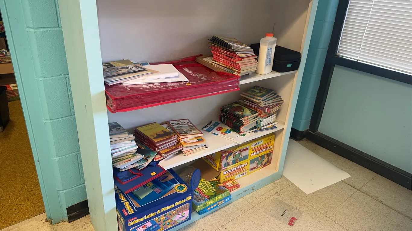 Bookshelf, Books and Games