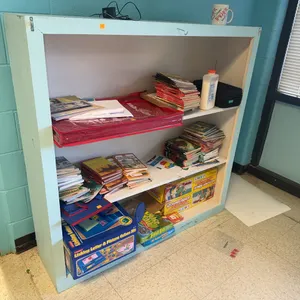 Bookshelf, Books and Games