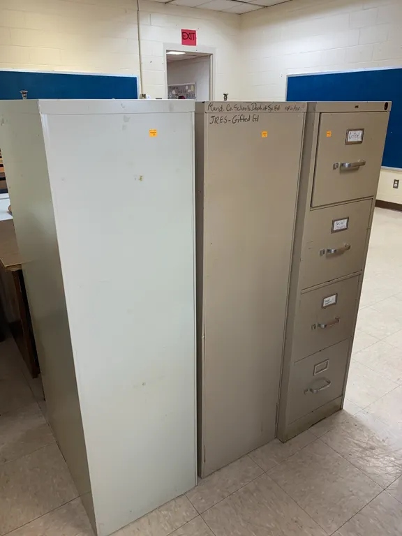 (3) Filling cabinets